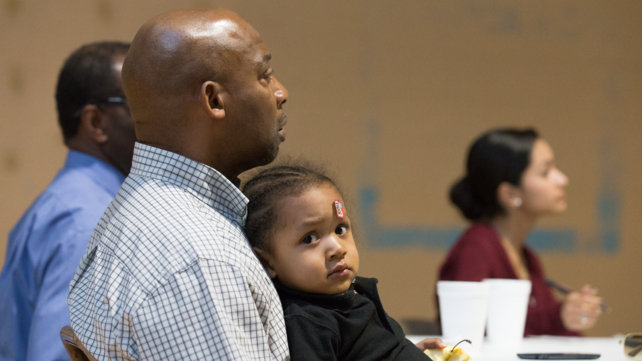 Attendees at a Lifespan community forum.