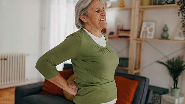 Women with lower back pain